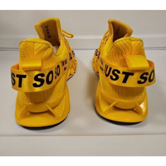 New Without Box Yellow Womens Sneakers sz11 - Picture 5 of 5